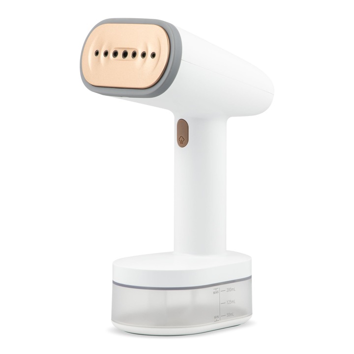 Вертикална ютия ZASS ZGS 21, мощност 1600W, пара 25±3g/min, резервоар 250ml, цифров панел, цвят Бял