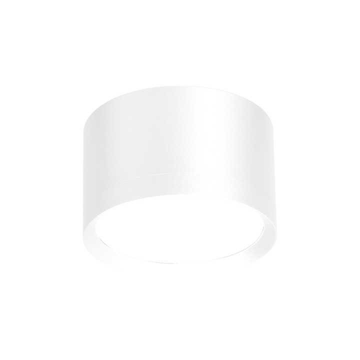 Spot Eko-Light, alb, 1xGX53, design minimalist, montaj direct