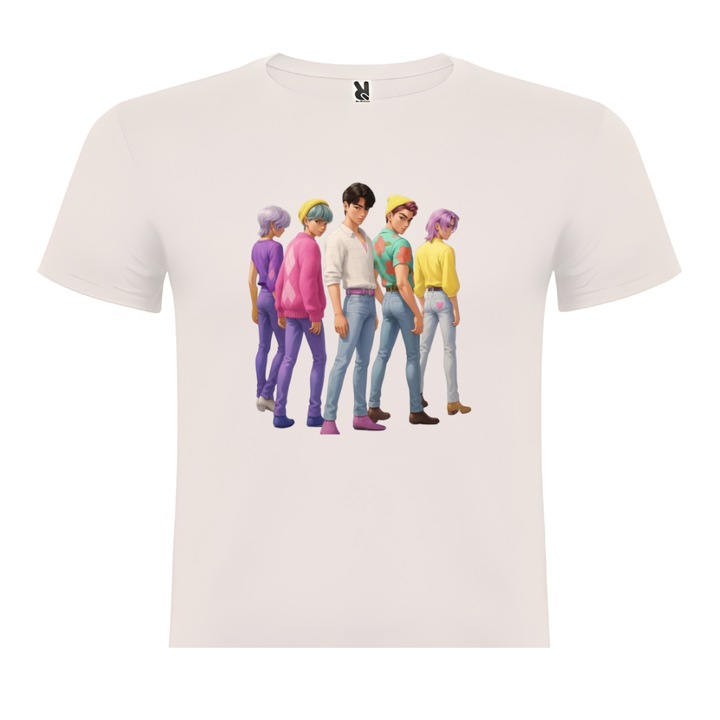 Saja Boys KPOP Demon Hunters gyerek póló, pamut, 7-8 év