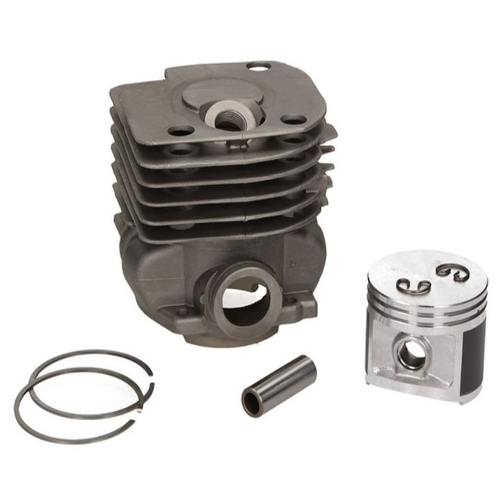 Set motor drujbă Everest pentru Husqvarna 365, 371, 372, 375, cilindru Nikasil 50mm