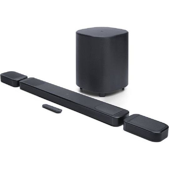 Soundbar JBL 800MK2 5.1.2-ch Bluetooth, HDMI, Wi-Fi, Subwoofer asyrmat, Negru