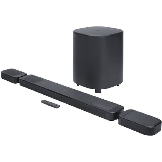 Soundbar JBL Bar 1000MK2 7.1.4, Bluetooth, HDMI, Wi-Fi, 500W, subwoofer asyrmato