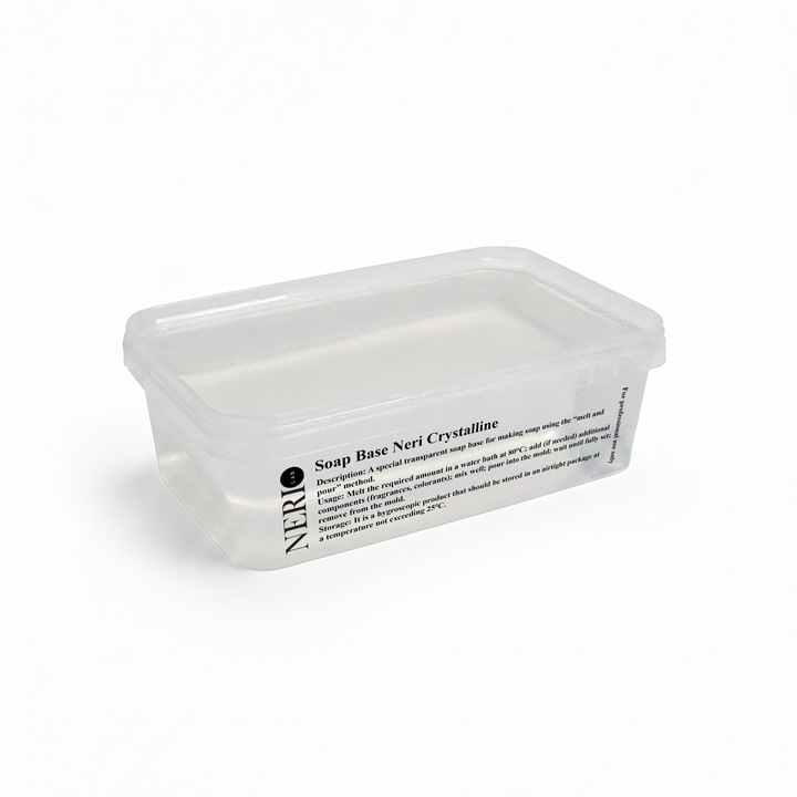 Átlátszó szappan alap Crystalline, Melt & Pour, Nerilab, 1 kg