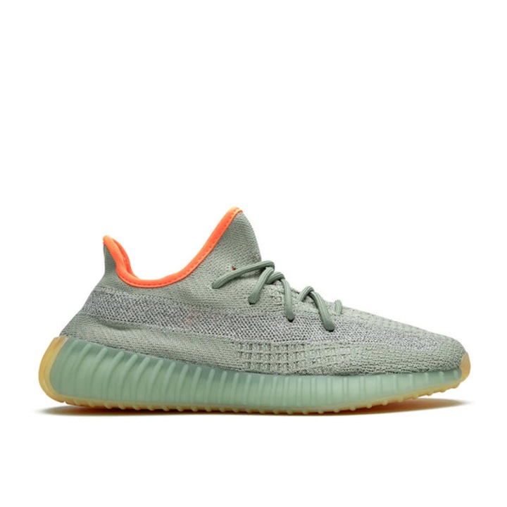 Yeezy 350 V2 Desert Sage FX9035 Sportcipo, Sötétzöld/Bézs