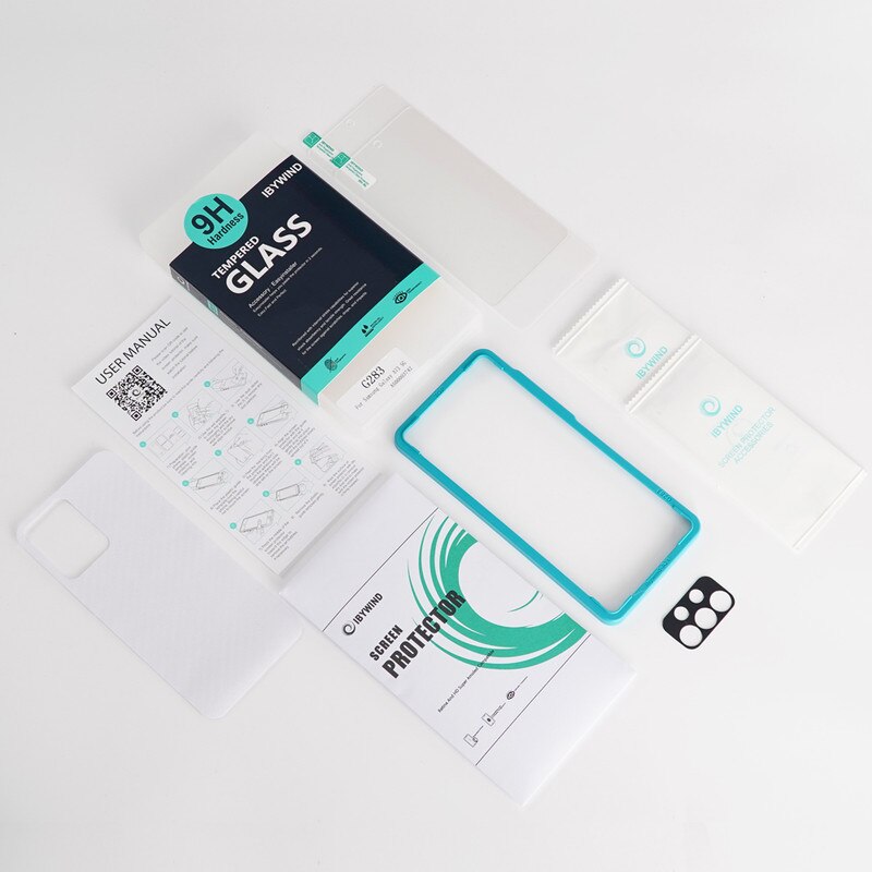 Folie Sticla Ibywind pentru Samsung Galaxy A73 5G, Pachet 2, Sticla Securizata, protectie pentru obiectiv, Montaj Usor, Duritate Militara, Ultra HD, Anti Zgarieturi, Anti Socuri