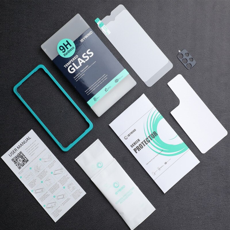 Folie Sticla Ibywind pentru Samsung Galaxy A23 4G/5G, Pachet 2, Sticla Securizata, protectie pentru obiectiv, Montaj Usor, Duritate Militara, Ultra HD, Anti Zgarieturi, Anti Socuri