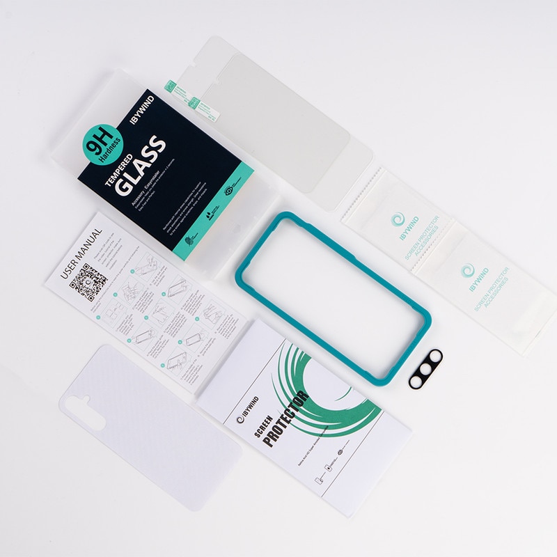 Folie Sticla Ibywind pentru Samsung Galaxy A14 4G/5G, Pachet 2, Sticla Securizata, protectie pentru obiectiv, Montaj Usor, Duritate Militara, Ultra HD, Anti Zgarieturi, Anti Socuri