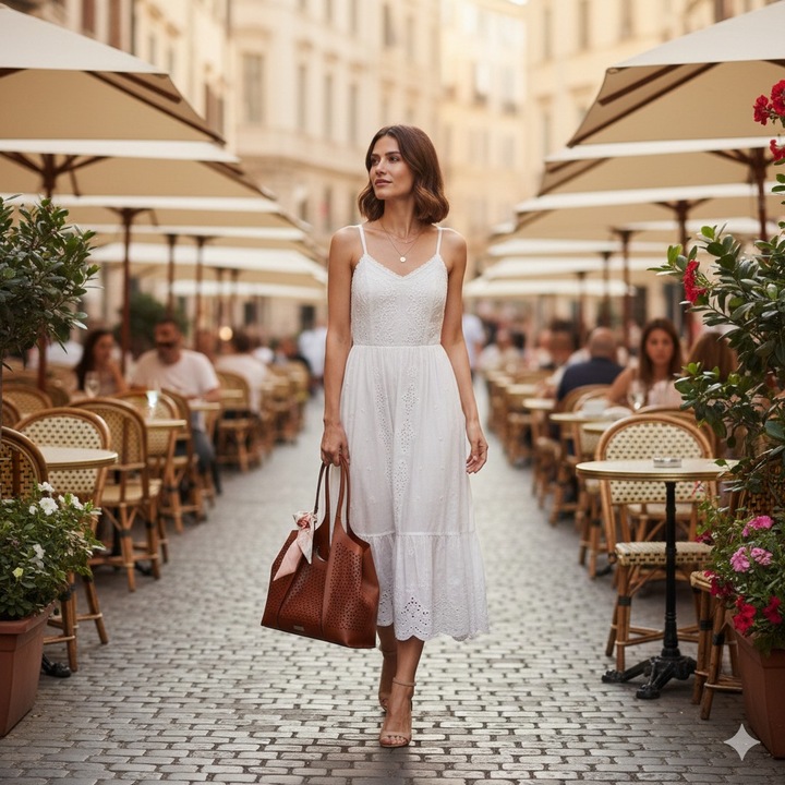 Női táska tote bag, Picard, Menton kollekció 3354, Konyakbarna