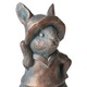 Statueta de gradina Konakry Iepure Maro