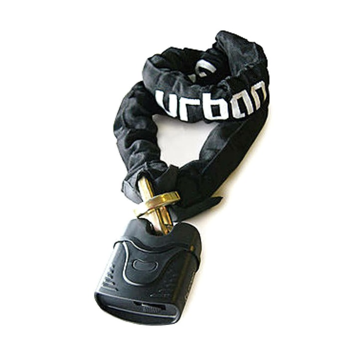 Lant antifurt URBAN 10x1200mm negru, pentru motocicleta
