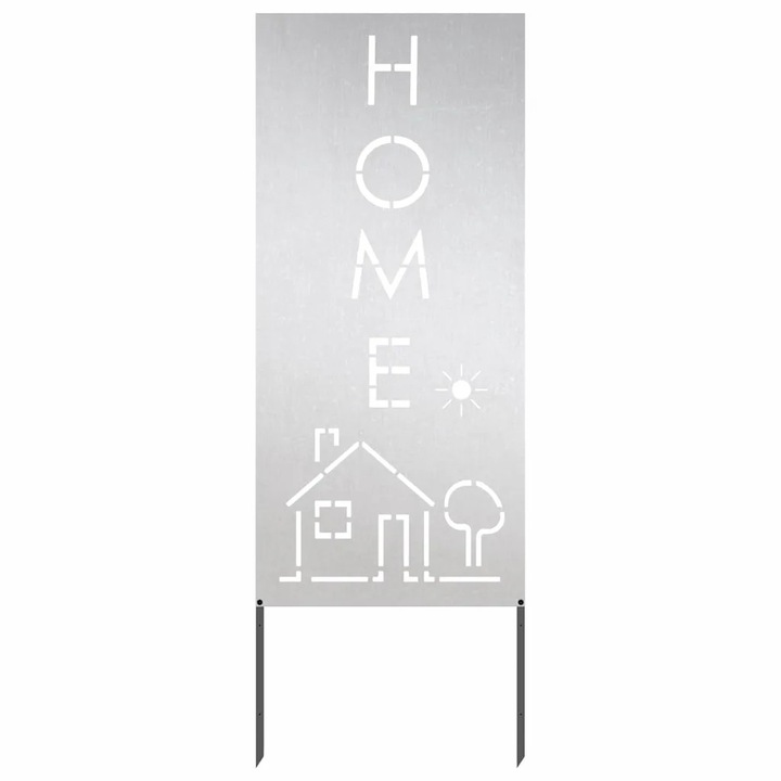 Ecran de intimitate pentru gradina vidaXL, Argintiu 50 x 140 cm