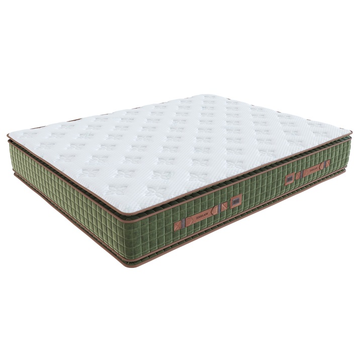 Saltea Geladi, Luxus Thermo Cooler, 130x190cm, 2 oldal, közepes keménység, steppelt huzat