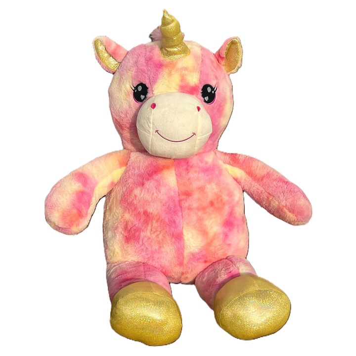 Jucarie plus, Unicorn, Multicolor, 95 cm