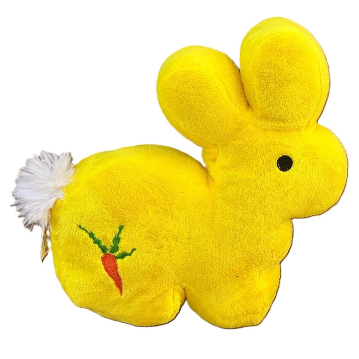 Jucarie plus, Iepuras Galben, 22 cm
