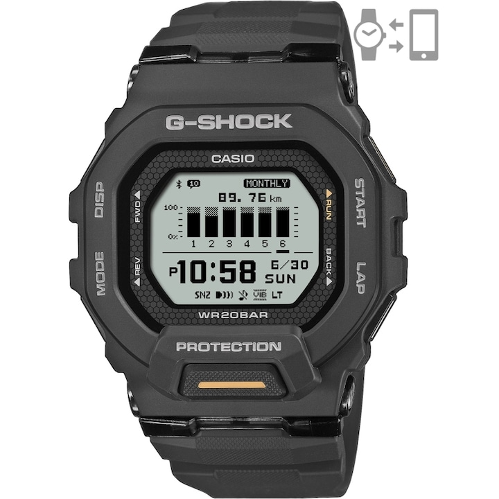 Ceas barbatesc Casio GBD-200-1A1ER Quartz Negru
