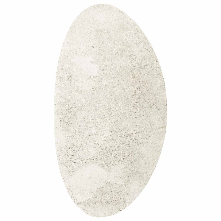 vidaXL Területszőnyegek HUARTE Krém 80 x 150 cm Poliészter 4103670