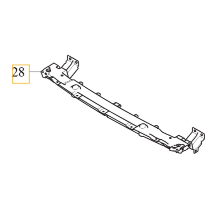 Скоба за кола Volvo 32377780, нова, за леки автомобили