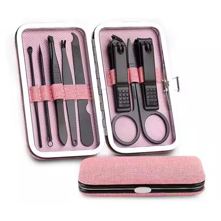 Set manichiura, 8 piese, design elegant