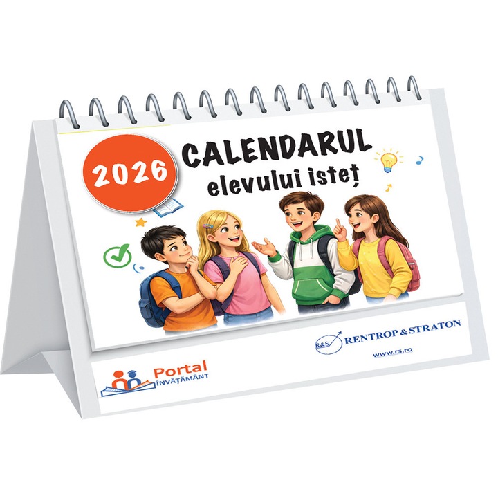 Calendarul elevului istet 2026, Rentrop & Straton