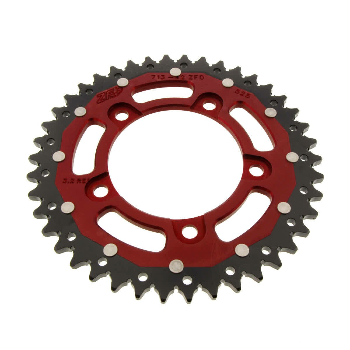 まみ　HUB Pinion ZF 42 dinti, 525, rosu-negru, 100x120mm, 5 suruburi - eMAG.ro