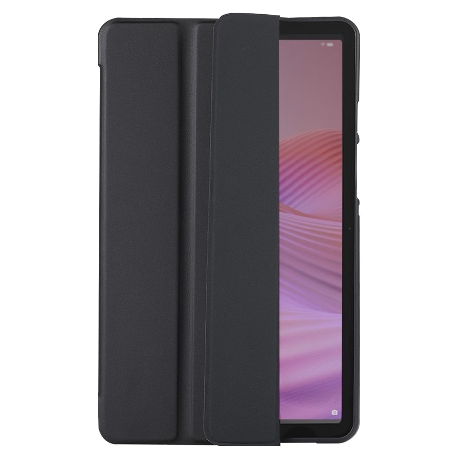 Husa Ultra Slim pentru tableta Lenovo Tab One/K9 8.7" (2025), Silicon TPU, Smart Cover - Negru
