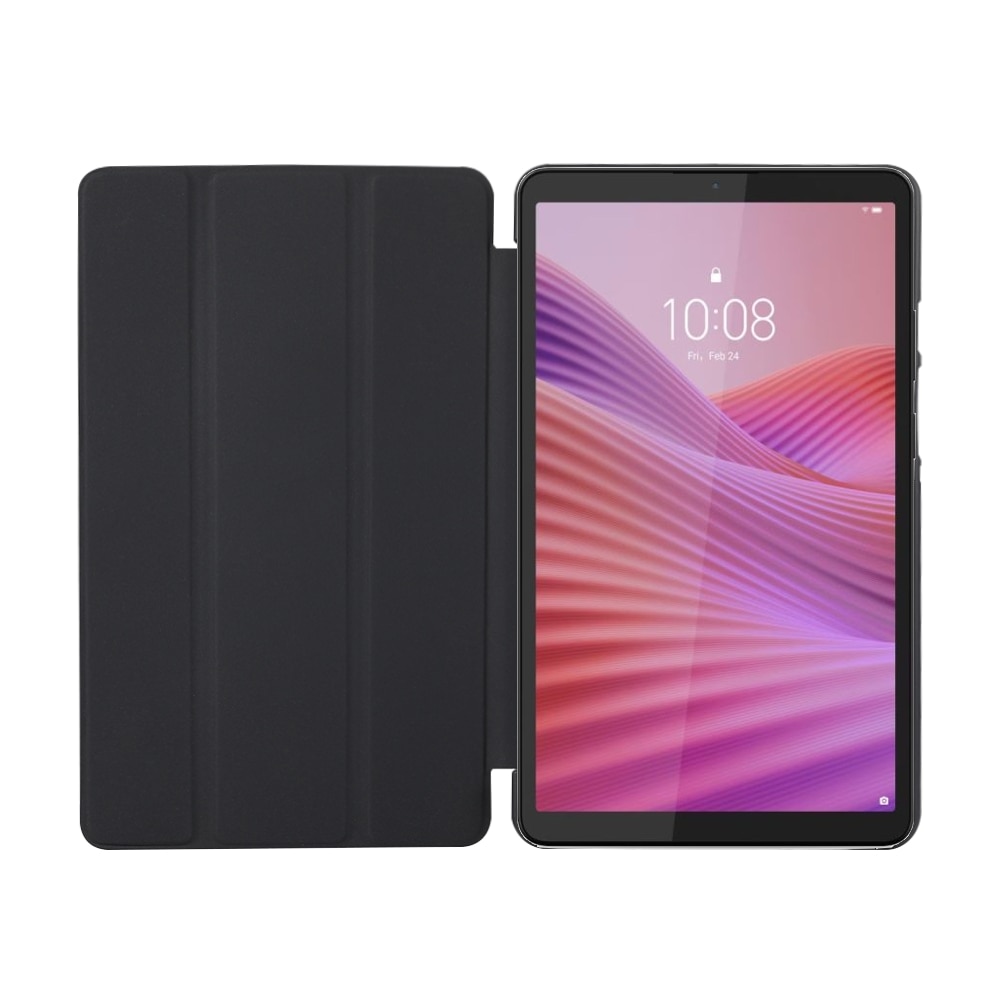Husa Ultra Slim pentru tableta Lenovo Tab One/K9 8.7" (2025), Silicon TPU, Smart Cover - Negru