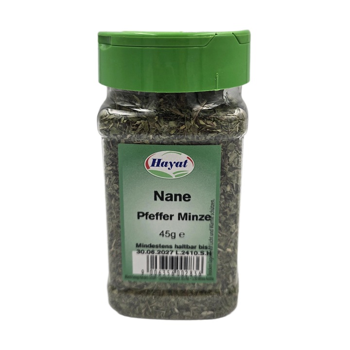 Menta uscata, Nane, Autentic Turcesc, 45 gr, Hayat