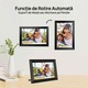 Цифрова фоторамка XPQKDC®, WiFi, приложение Frameo, 10.1 инчов IPS HD дисплей 1280x800, 32GB памет, тъчскрийн, автоматично завъртане, MicroSD слот, незабавен трансфер на снимки и видео, черна