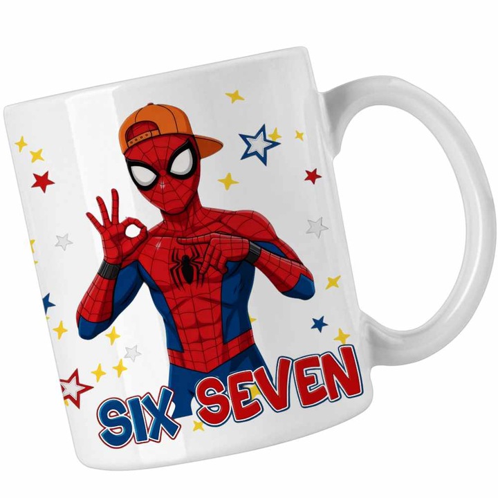 Cana Six Seven Spiderman 67 Marvel Superhero CoolTrend, alba, 330ml