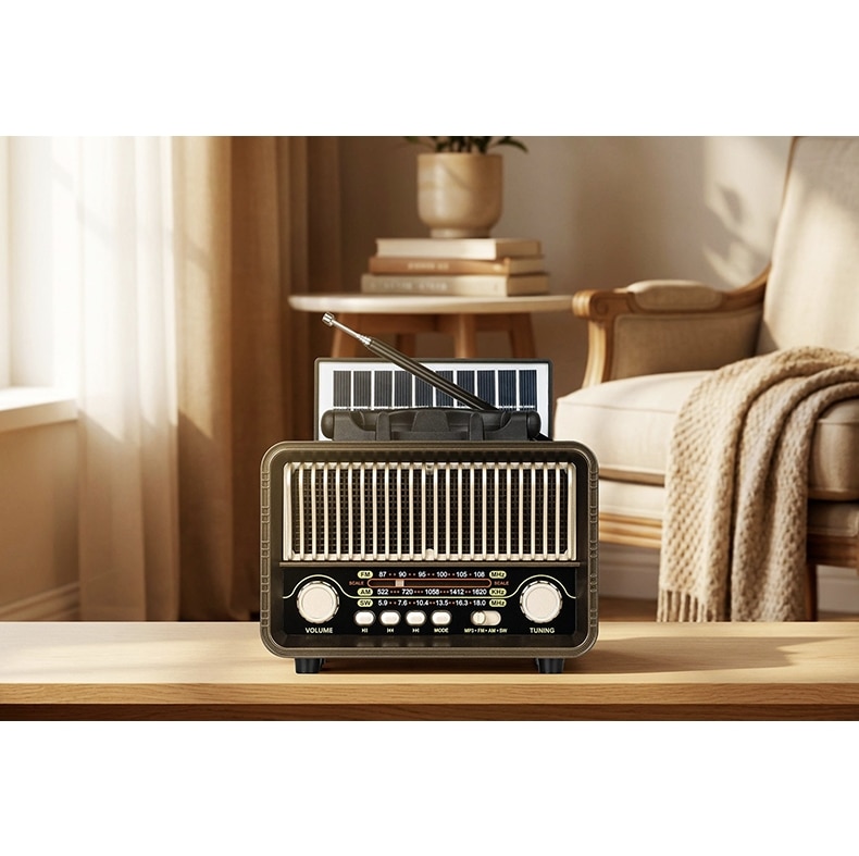 Radio Portabil Analog Kruger&Matz KM0832, Incarcare solara Maro