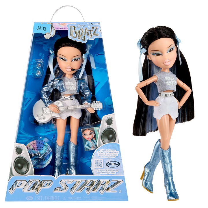 Papusa Bratz cu accesorii seria Pop Starz−Jade 26cm