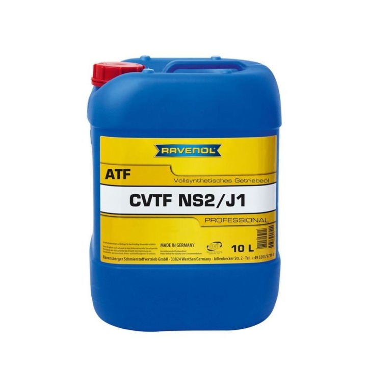 Ulei cutie viteze RAVENOL CVTF NS2 / J1 Fluid 10L, protectie maxima, fluiditate excelenta