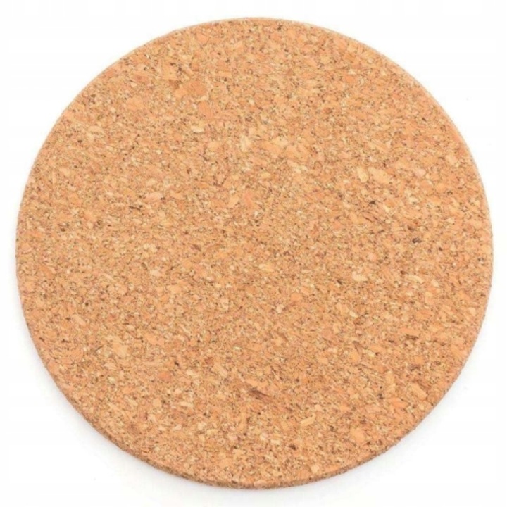 3 db parafából készült alátét, 19 cm, natúr