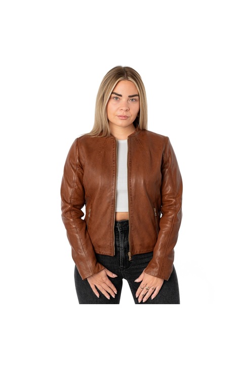 Női bőrkabát Mauritius Konyak MWArmaly XL