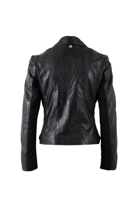 Дамско кожено яке Mauritius черно MWZkandi M