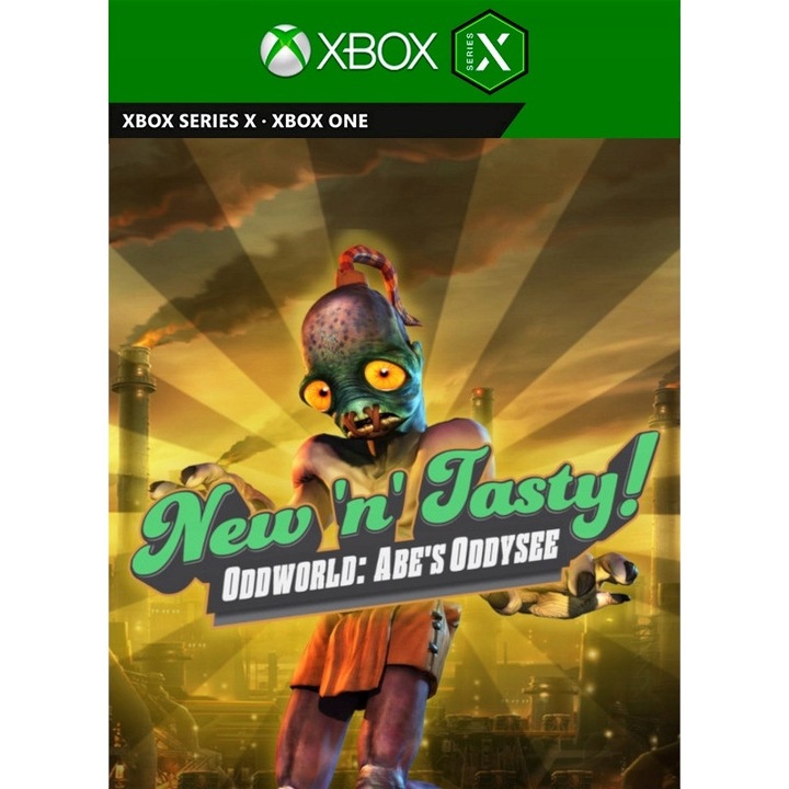 Licenta Joc Oddworld New 'N' Tasty Xbox One/X/S Key (Cod Activare Instant)