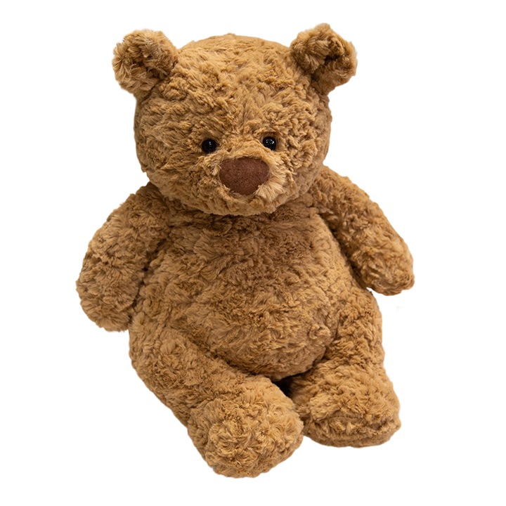 Jucarie de plus, Barcelona Naked Bear, 30cm, multicolor, ideala pentru companie la somn