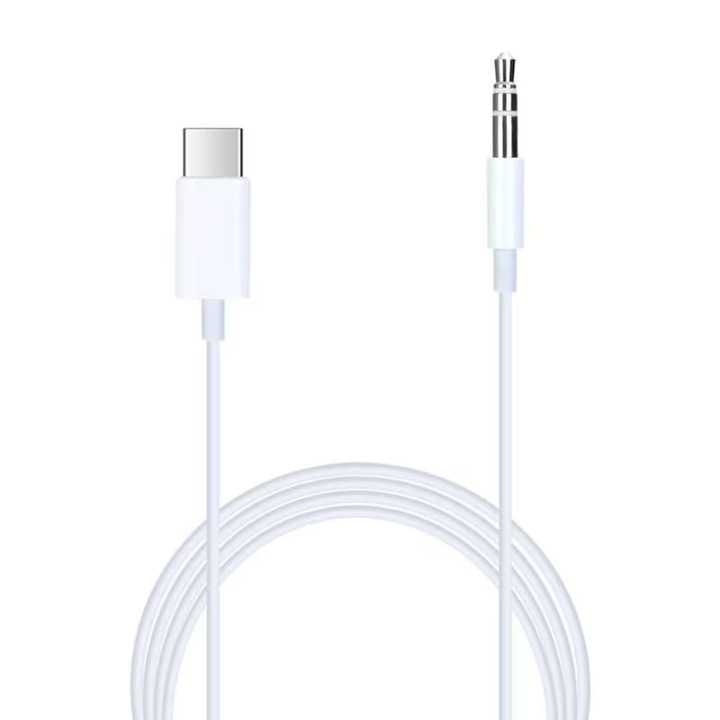 Cablu date Type C M la jack stereo 3.5 mm M DigitalOne SP00123, Adaptor TypeC M la St.jack M 1m, Adaptor, universal