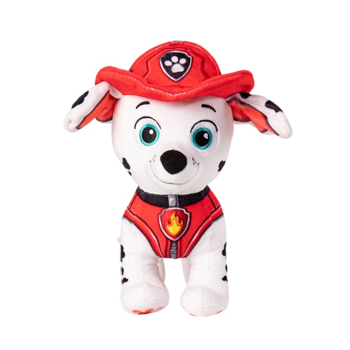 Jucarie de plus, Paw Patrol, 23cm, forme de animale, culori vii, set pentru copii