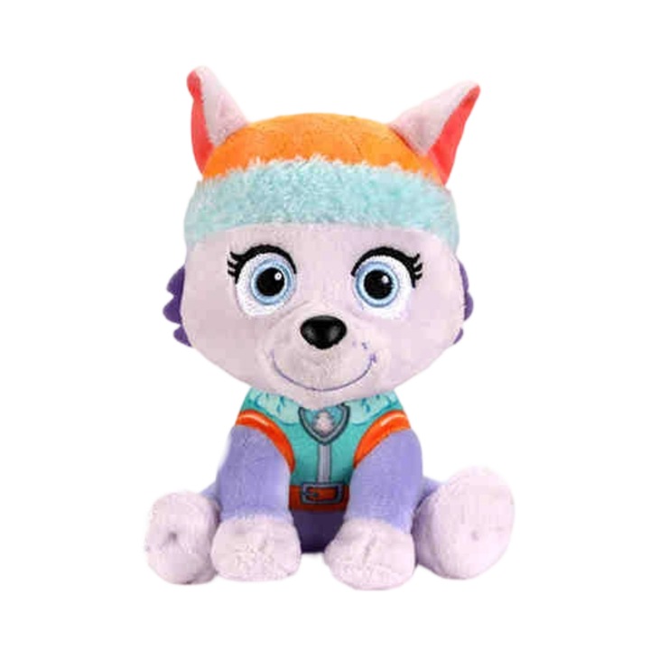 Плюшена играчка, Пес Патрул, 15см, многоцветна, комплект за декорация или компания за сън