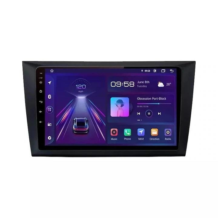 Navigatie VW Golf 6 2008-2014, PENDAN, 9 inch 1GB 32GB 4 Core