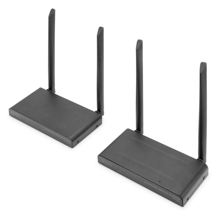 Digitus 4K безжичен HDMI удължител/сплитер комплект 150m, 243886, Специален адаптер