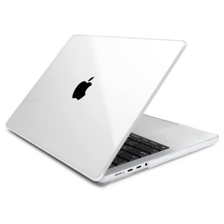 Etui laptop Alogy Hard Case, transparent, pentru Apple Macbook Pro 16 2021 A2485