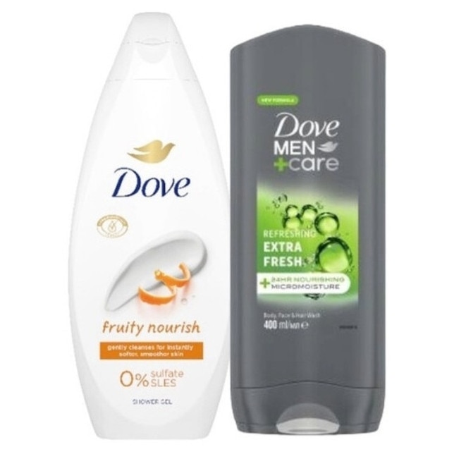 Gel de dus Dove Silky Velvet 0% Sulfate SLES 720 ml - eMAG.ro