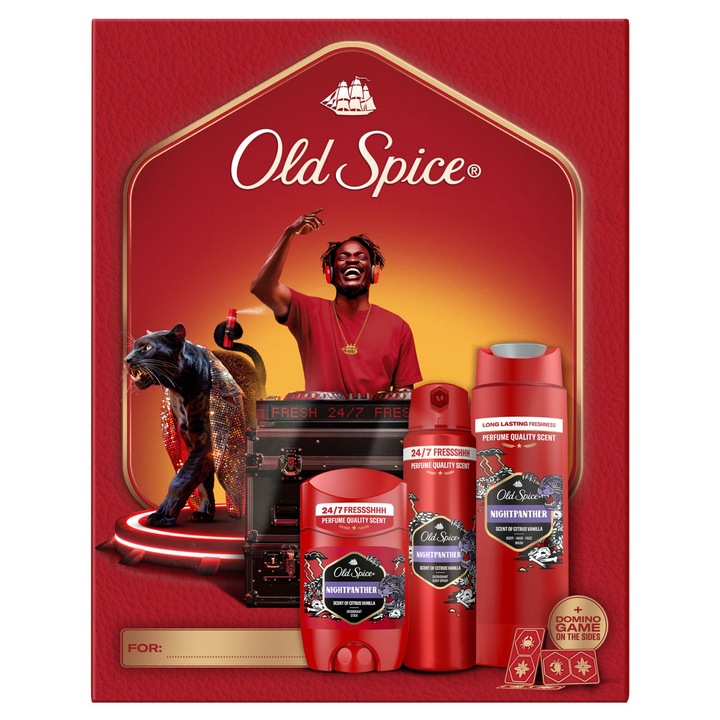 Pachet cadou Old Spice Night Panther