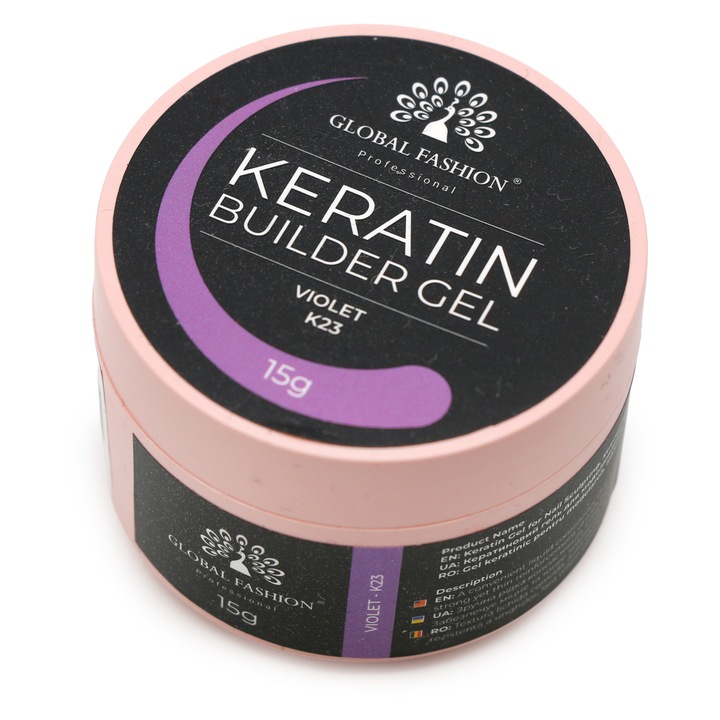 Gel pentru modelarea unghiilor 15 g, Keratin Builder Gel, K23