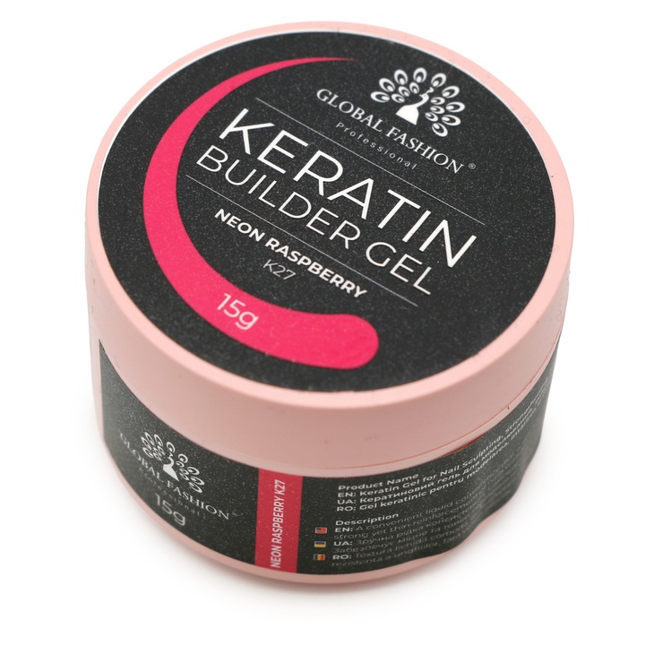 Гел за моделиране на нокти 15 г, Кератинов Изграждащ Гел, K27