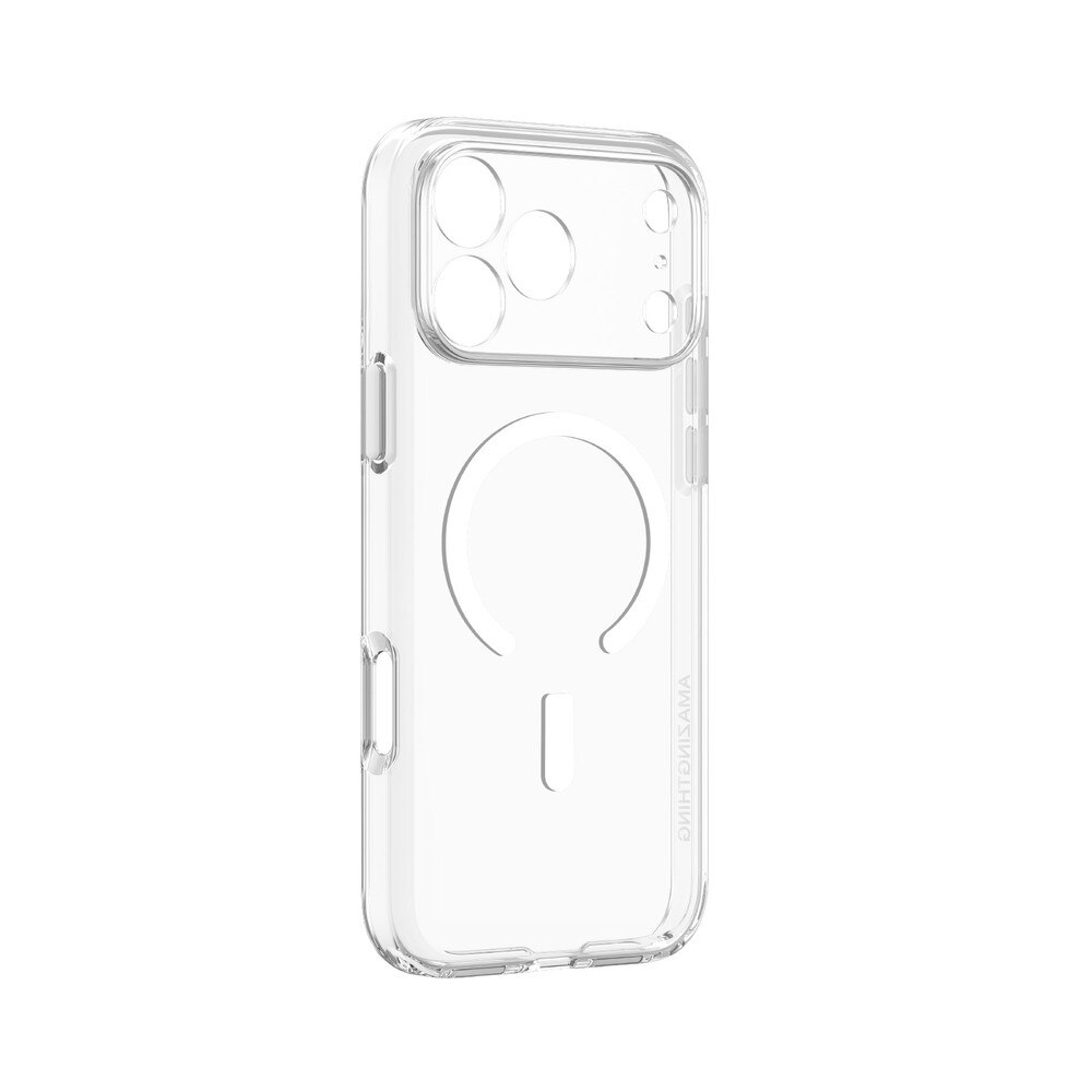 Husa AmazingThing Minimal Mag Lens Case cu MagSafe compatibila cu iPhone 17 Pro Max, Transparent