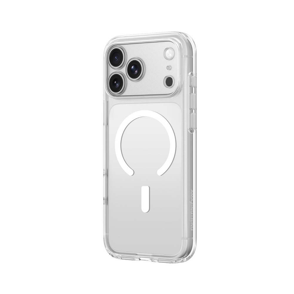 Husa AmazingThing Minimal Mag Lens Case cu MagSafe compatibila cu iPhone 17 Pro Max, Transparent