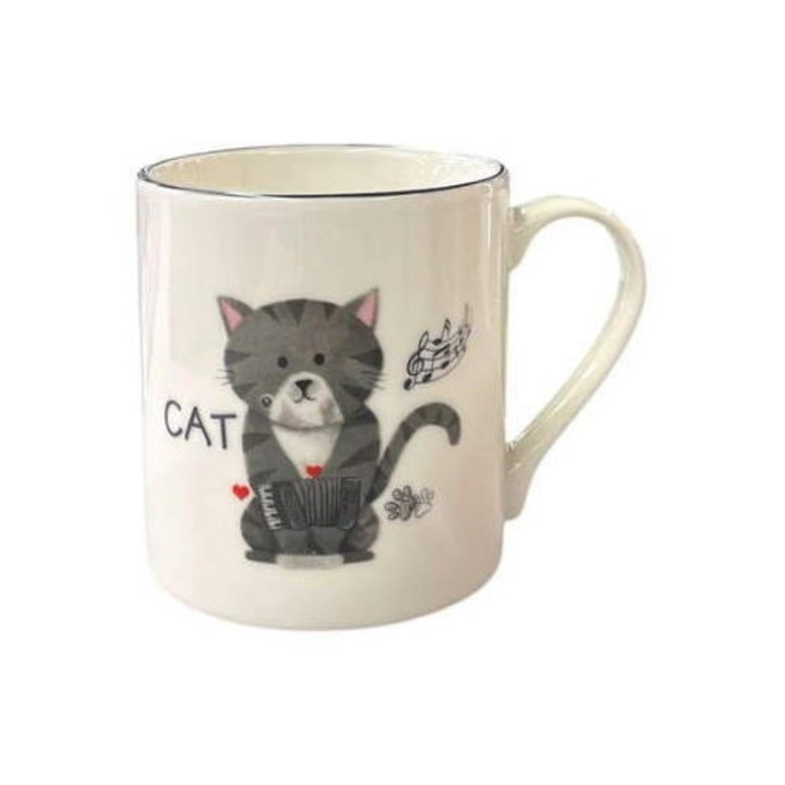 Cana ceramica, Pisica, 8.5 x 8, 8 cm